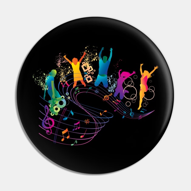 Colorful Dance Pin by marcusmattingly