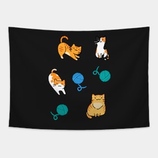 Orange you purr-fect?! Tapestry