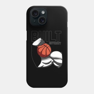 Build Different in Basketball Phone Case