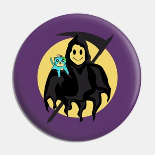 happy grim reaper Pin