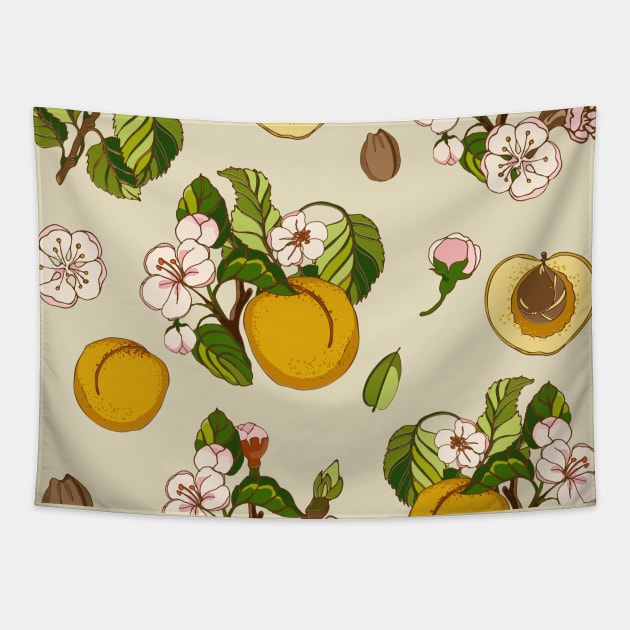 apricot Tapestry by EEVLADA