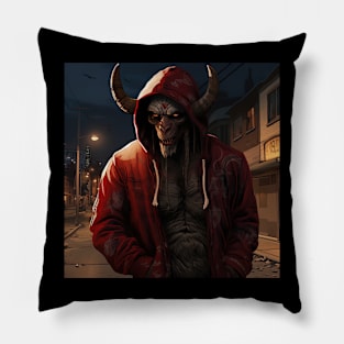 Krampus Pillow