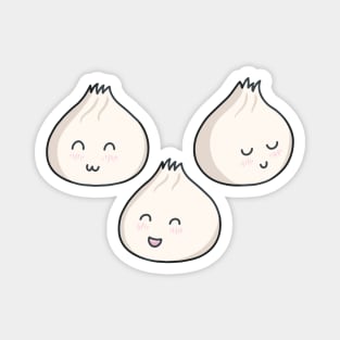 Three Baozi Magnet