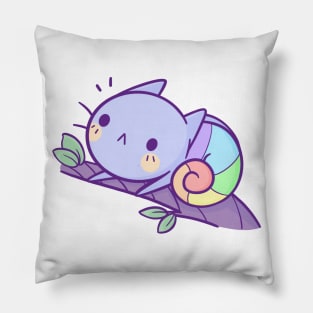 Rainbow Catmeleon Pillow