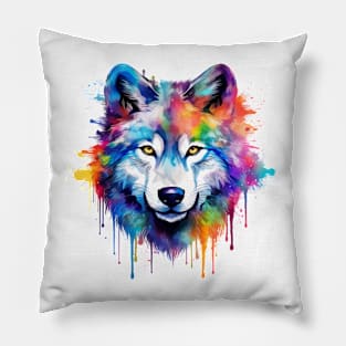 Wolf Pillow