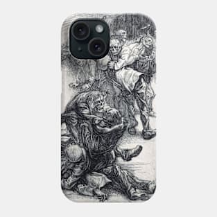 VINTAGE ZOMBIES 5 Phone Case