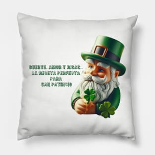 La Suerte en San Patricio Pillow