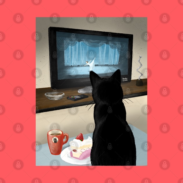 Watching TV by BATKEI