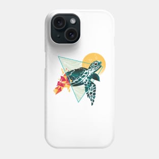 Geometric Turtle Phone Case