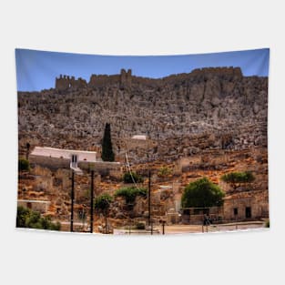 Town and Castle Tapestry