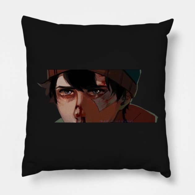 Get Bent 2 Pillow by emilyartstudios