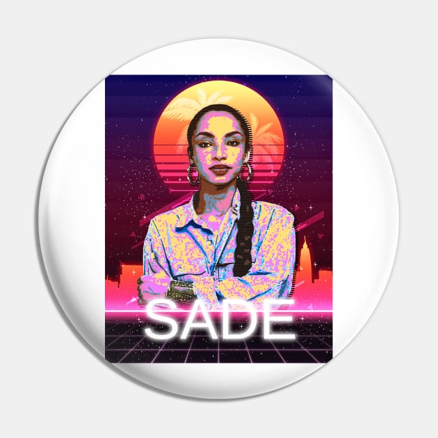 80's Poster Sade Adu Pin by Suva