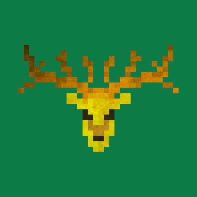 Pixel Deer by Olipix