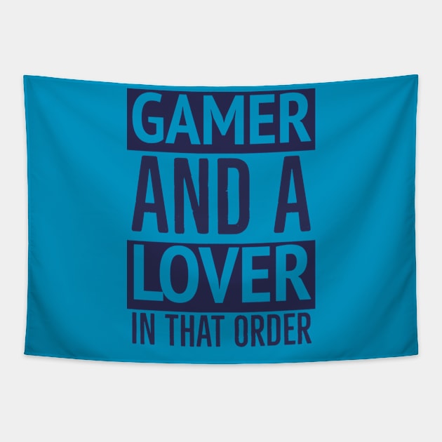 Gamer and a Lover Tapestry by apsi