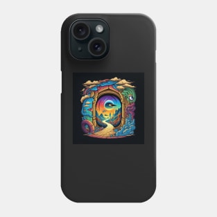 Portal to another dimension Phone Case