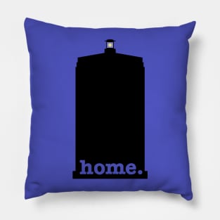 Home (Police Box Version 1) Pillow