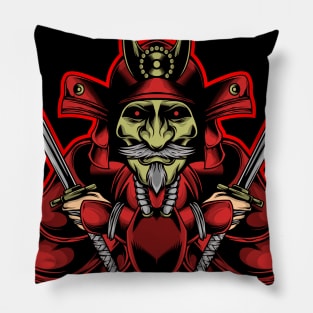 RED SAMURAI Pillow