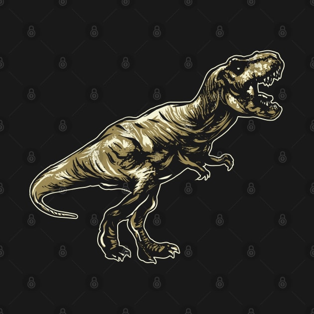 Trex Dinosaurs Tyrannosaurus rex by ShirtyLife