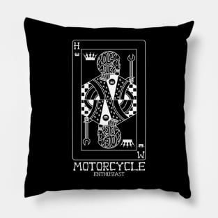 Motorcycle Enthusiast Pillow