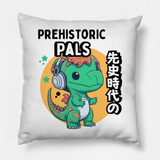 Prehistoric pals Pillow