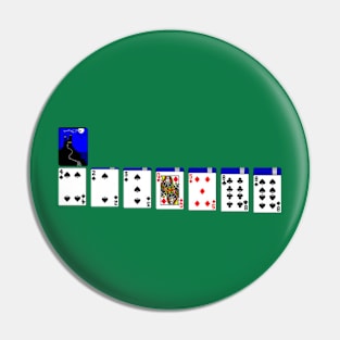 Classic Solitaire - Haunted House Deck Pin