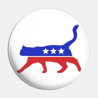 The Cat Party Pin