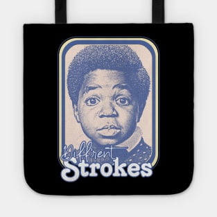 Diff'rent Strokes  // Retro 80s Aesthetic Fan Design Tote