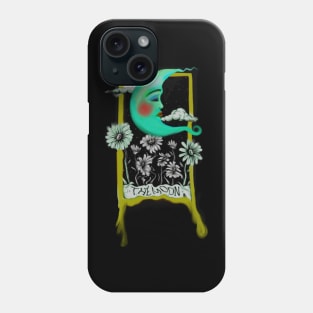 Tarot moon melt Phone Case