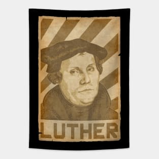 Martin Luther Retro Propaganda Tapestry