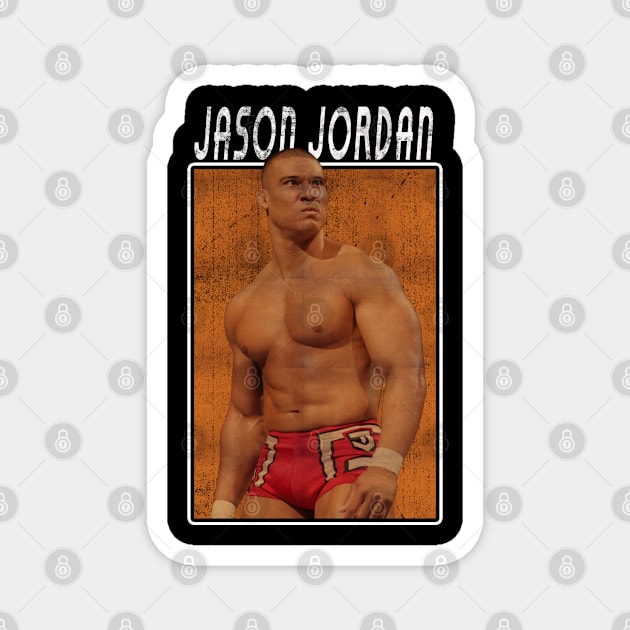 Vintage Wwe Jason Jordan Magnet by The Gandol