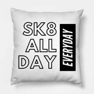 Skate All Day Pillow