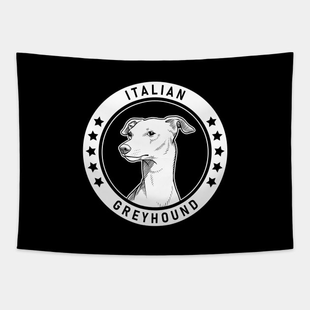 Italian Greyhound Fan Gift Tapestry by millersye