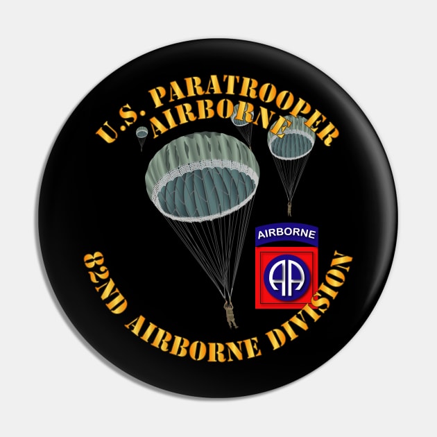 US Paratrooper - 82nd wo Shadow Pin by twix123844