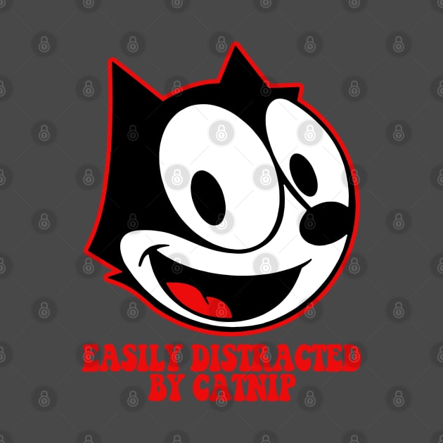 Felix the cat - Easily distracted by ROBZILLA