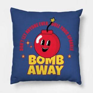 Bomb away Christmas t shirt Pillow