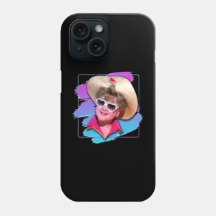 Jessica Fletcher- Retro Brush Paint Phone Case