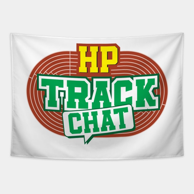 HP TRACK CHAT MERCH color logo Tapestry by HPTrackChatStore