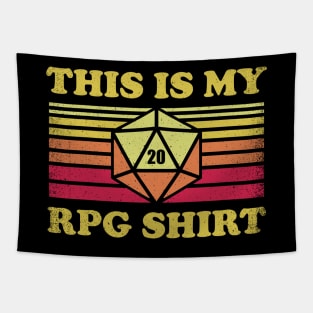 RPG Vintage - This is my RPG Shirt Tapestry