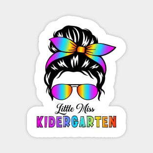 Little Miss Kindergarten Girls Back To School Magnet