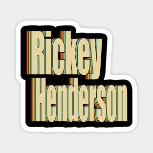 Rickey Henderson Magnet