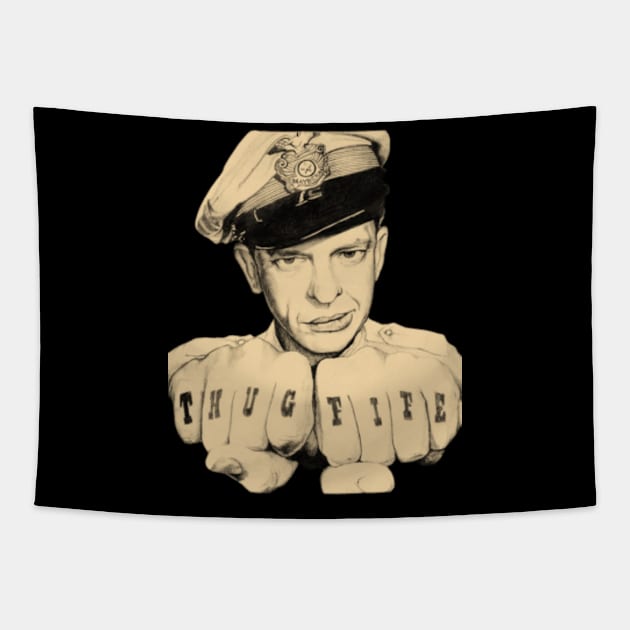 Barney Fife Tapestry by Pinjol