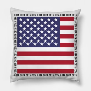 Circuit of The Americas F1 Circuit Stamp - COTA Pillow