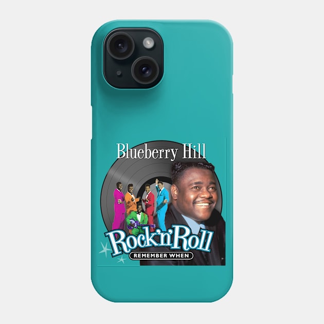 Remember When - Rock 'n' Roll - Blueberry Hill Phone Case by PLAYDIGITAL2020