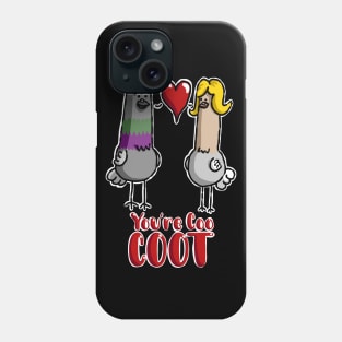 Coo Coot Pigeon Love Birds Phone Case