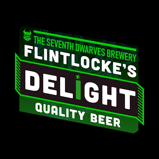 Deep Rock Galactic Flintelocke's Delight Beer from the Abyss Bar by Arnieduke