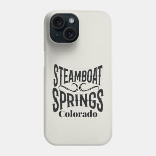 Steamboat Springs Resort Colorado U.S.A. Steamboat Springs makes skiers and snowboarders of all skill levels feel at home. Phone Case