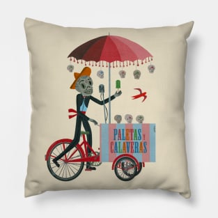 Paletas y Calaveras Pillow