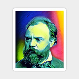 Antonín Dvořák Colourful Portrait | Antonín Dvořák Artwork 5 Magnet