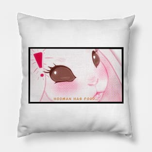 Bunny Sees Food Pillow