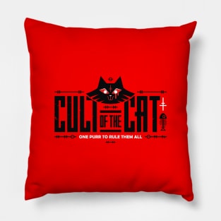 Cult of the Cat Pillow